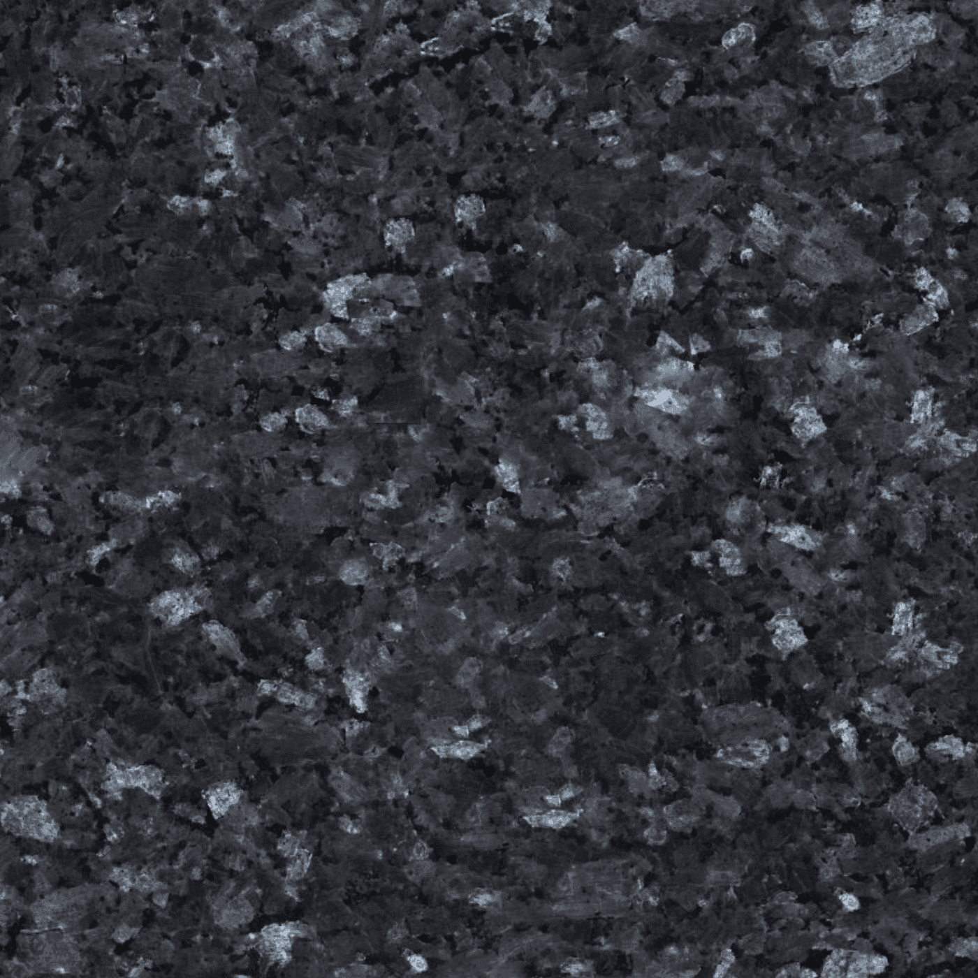 Blue Pearl granite — polished swatch from Texas Lonestar Monuments